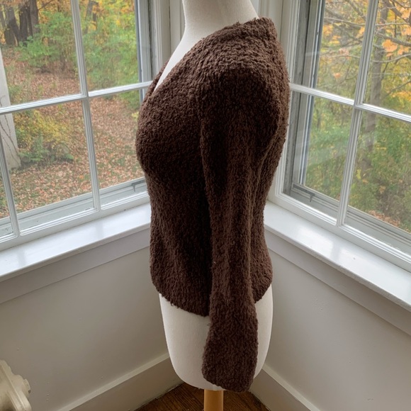 TWIGGY soft stretchy scoop neck bodycon sweater - Picture 6 of 7